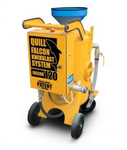 Adelaide blasting machine hire | Quill Falcon Kwikblast 120 litre