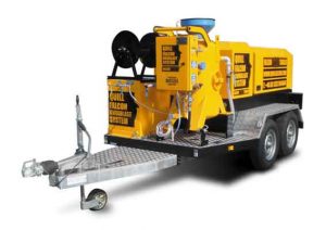 Adelaide blasting machine hire | Quill Falcon Kwikblast 120 litre trailer