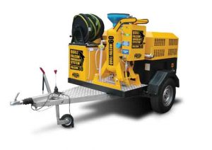 Adelaide blasting machine hire | Quill Falcon Kwikblast 60 litre trailer